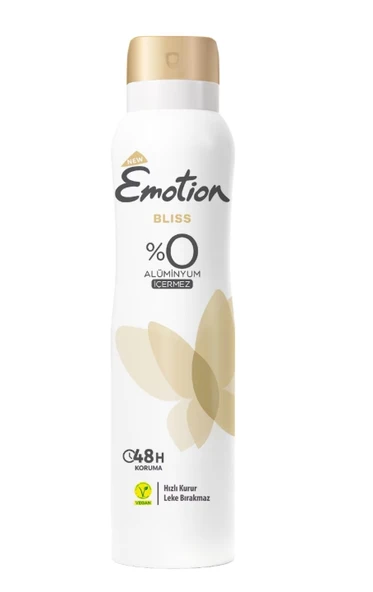 Emotion Bliss Deo Kadın Deodorant 150 ml (3 adet) ürün görseli 1