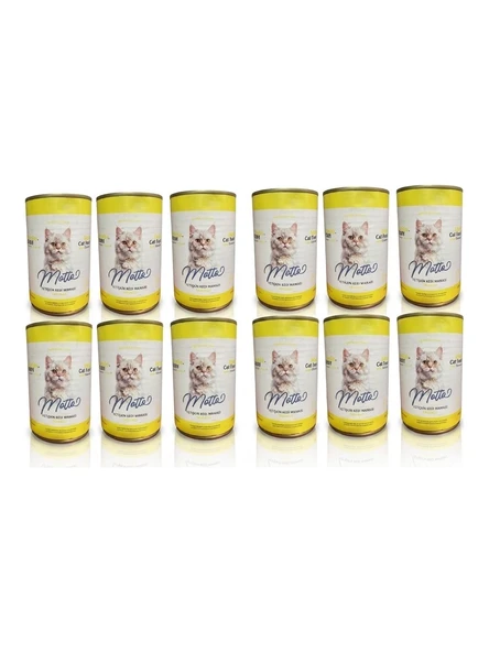 Tavuk Etli Yetişkin Kedi Konserve Mama 400 Gr. X 12 ADET ürün görseli 1