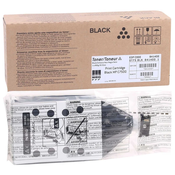 NRG MP-C6000 Siyah Orijinal Fotokopi Toner ürün görseli 1