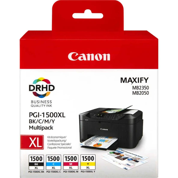 Canon PGI-1500XL9182B004 Orijinal Kartuş Paketi ürün görseli 1