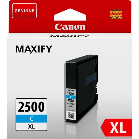 Canon PGI-2500XL-9265B001 Mavi Orijinal Kartuş ürün görseli 1