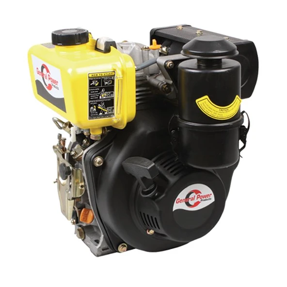 General Power Dizel Tek Motor 7 HP İpli Frezeli ürün görseli 1