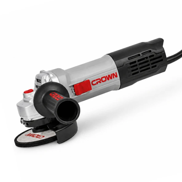 Crown 1010W 115mm Avuç Taşlama Makinesi Metal Taş Ahşap Seramik Kesme CT13567 115R ürün görseli 1