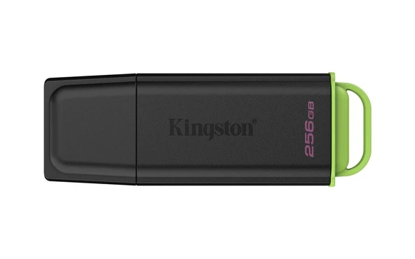 Kingston DTXG2-256GB 256GB Portable USB 3.2 Gen 1 DataTraveler Exodia Black-Green Flash Bellek ürün görseli 1