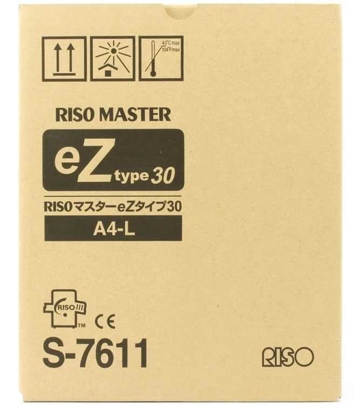 Riso S-7611-A-4 Orijinal Master ürün görseli 1