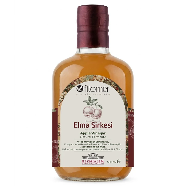 Fitomer Elma Sirkesi 500 ml ürün görseli 1