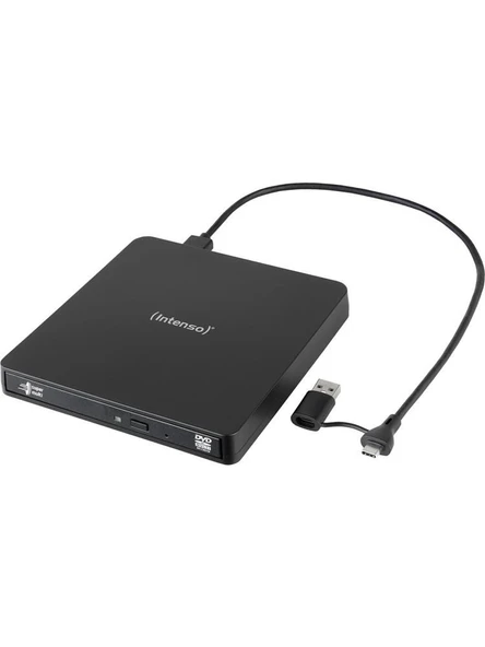 Intenso 5401400 Harici CD-DVD Yazıcı USB 3.2 Gen 1x1 Sata Arabirimli Yüksek Performanslı Cihaz ürün görseli 1