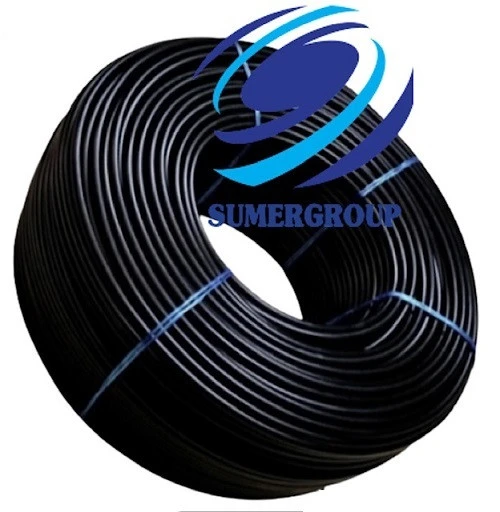 POLİETİLEN PE PNÖMATİK HORTUM SİYAH 6X8MM 100METRE ürün görseli 1