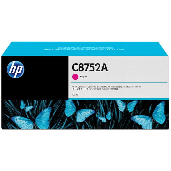 Hp C8752A Kırmızı Orijinal Kartuş - Resim 2