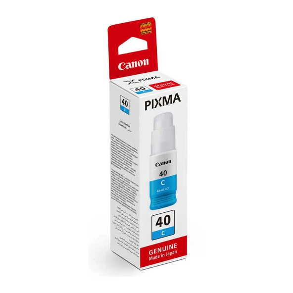 Canon GI-40-3400C001 Mavi Orijinal Mürekkep ürün görseli 1
