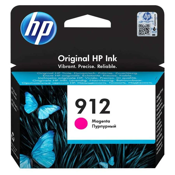 Hp 912-3YL78AE Kırmızı Orijinal Kartuş ürün görseli 1