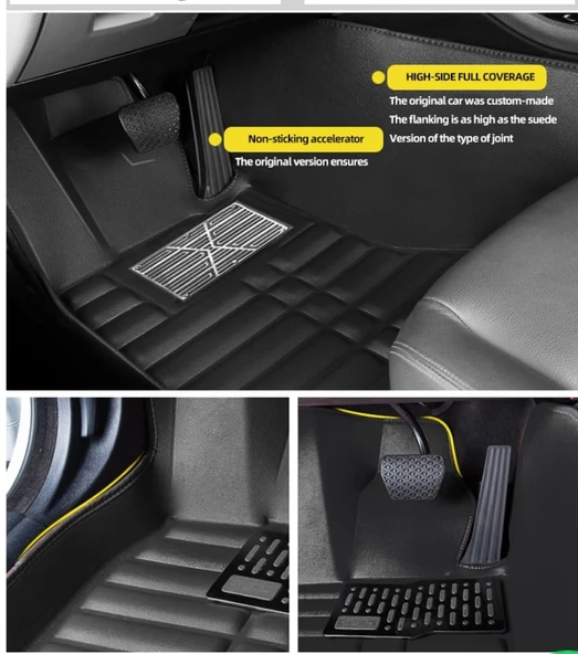 Fiat Egea Cross 2025 Model Arası Araca Özel 5D Paspas - Resim 5