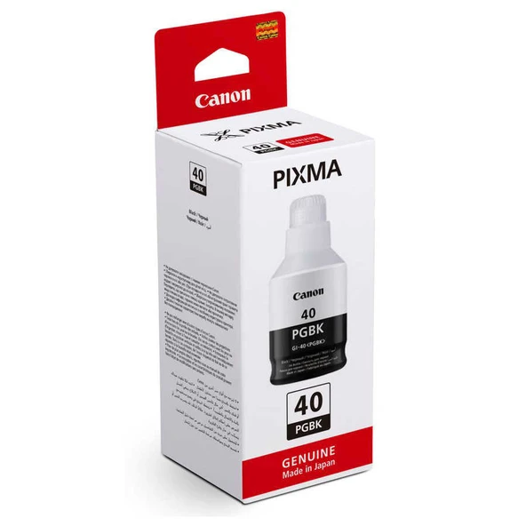 Canon GI-40-3385C001 Siyah Orijinal Mürekkep ürün görseli 1
