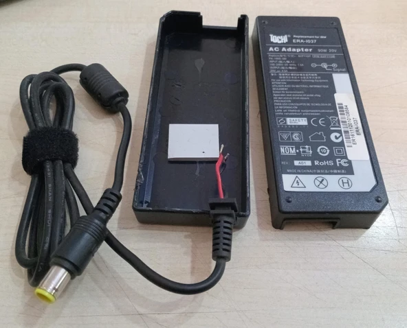 IBM  ERA-I037  20V 4.55A NOTEBOOK ADAPTÖR KABLOSU  (SADECE KABLO)  5.6mm x 7.9mm ürün görseli 1