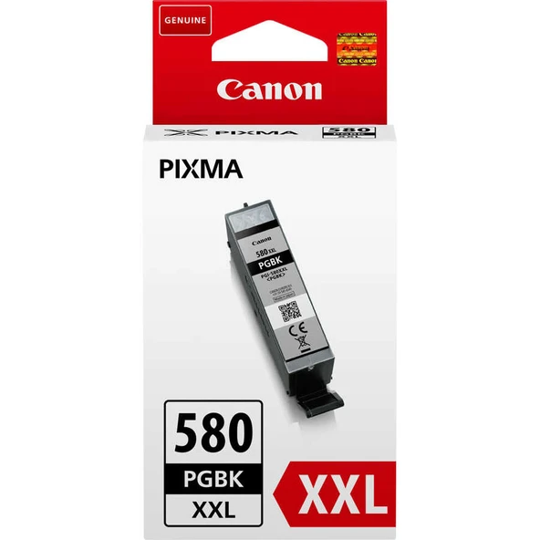 Canon PGI-580XXL-1970C001 Siyah Orijinal Kartuş Ekstra Yüksek Kapasiteli ürün görseli 1