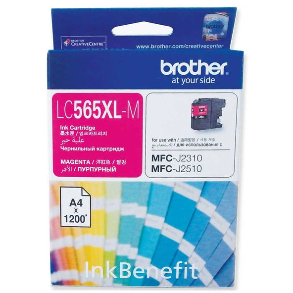 Brother LC565XL Kırmızı Orijinal Kartuş ürün görseli 1