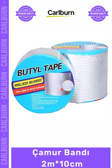 #Bant Su Yalıtım Bitüm Esaslı Yüksek Yapışma Gücü Sızdırmazlık Tamir Kaplama Çamur Bandı 2m-10cm ürün görseli 1