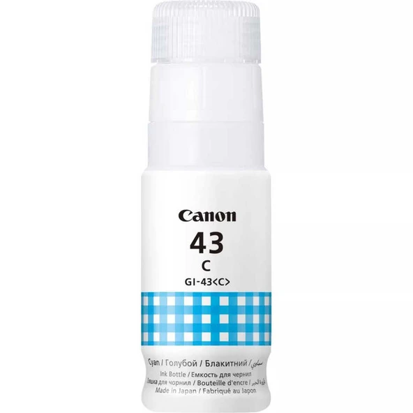 Canon GI-43-4672C001 Mavi Orijinal Mürekkep ürün görseli 1