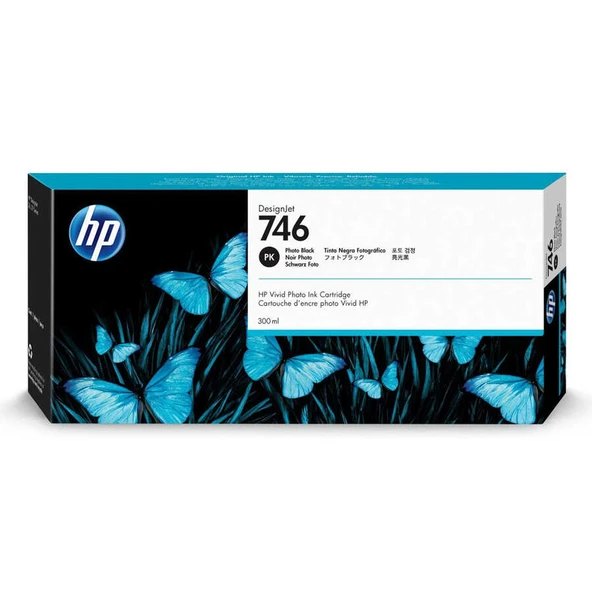 Hp 746-P2V82A Foto Siyah Orijinal Kartuş ürün görseli 1
