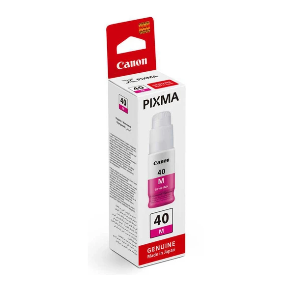 Canon GI-40-3401C001 Kırmızı Orijinal Mürekkep ürün görseli 1