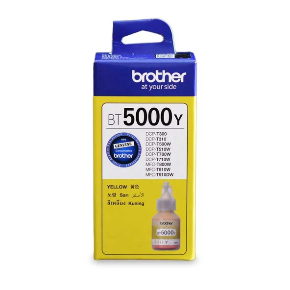 Brother BT-5000 Sarı Orijinal Mürekkep ürün görseli 1