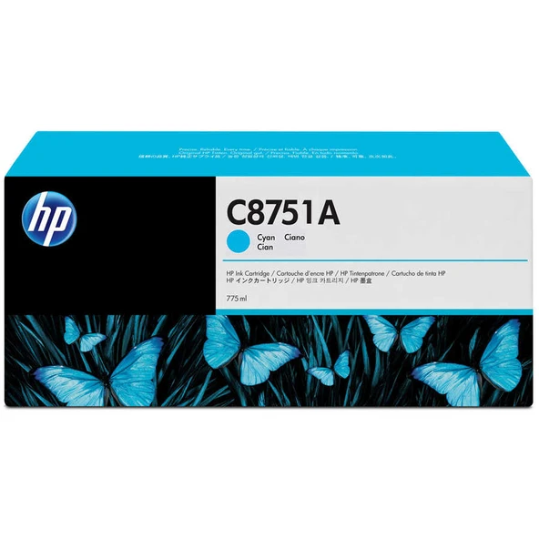 Hp C8751A Mavi Orijinal Kartuş ürün görseli 1
