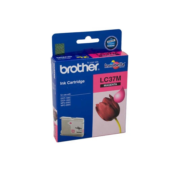 Brother LC37-LC970 Kırmızı Orijinal Kartuş ürün görseli 1