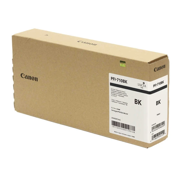 Canon PFI-710BK-2354C001 Siyah Orijinal Kartuş ürün görseli 1
