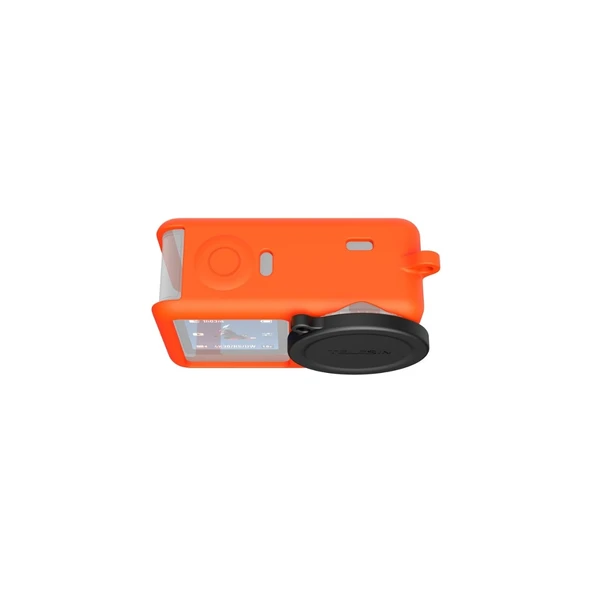 Telesin Osmo Action 6 Için Silikon Koruyucu Kılıf Orange ürün görseli 1