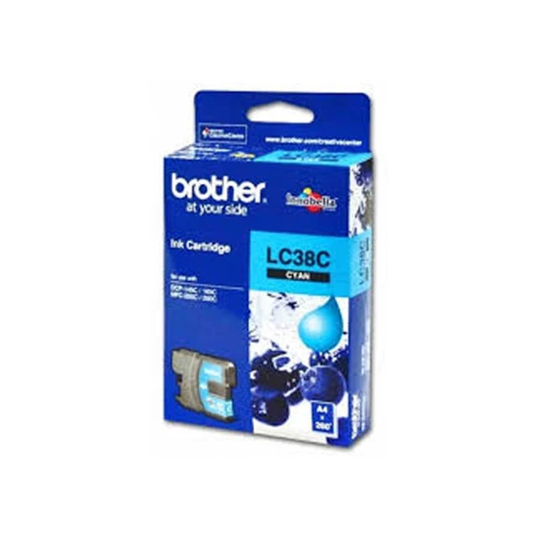 Brother LC38C Mavi Orijinal Kartuş-DCP-145C-E Grade ürün görseli 1