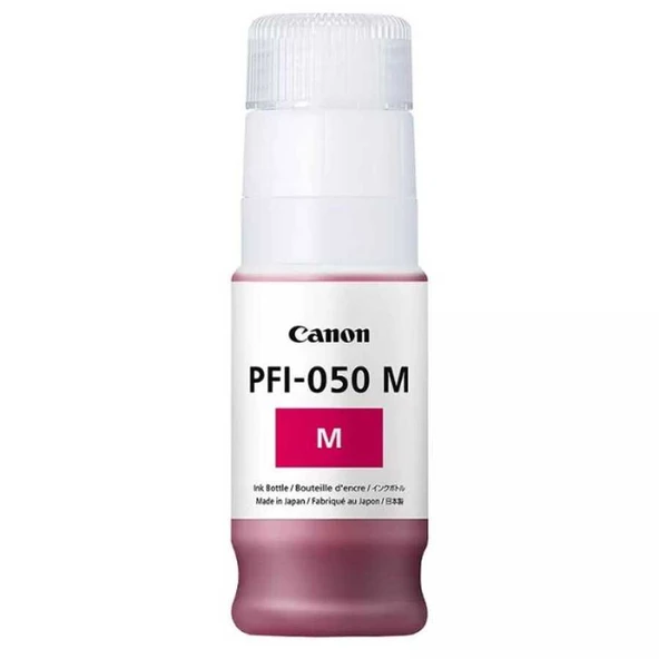 Canon PFI-050 M Kırmızı Orijinal Mürekkep ürün görseli 1