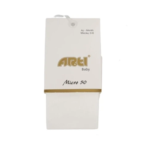 Micro Külotlu Muz Çorap 300178 Beyaz ürün görseli 1