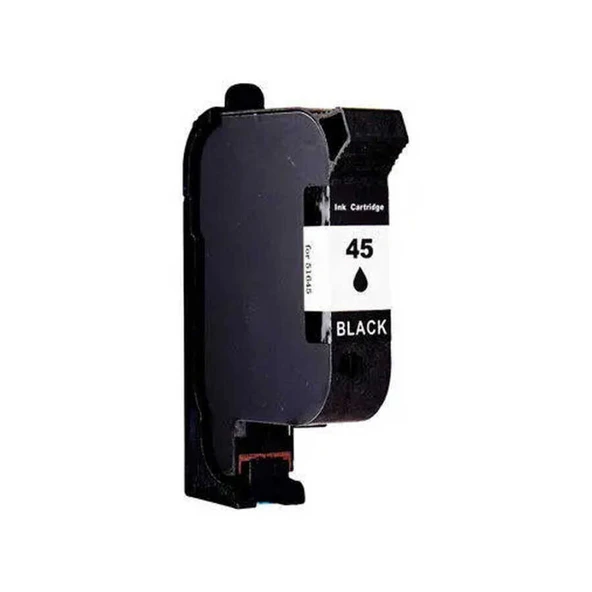 Hp 45-51645AE Siyah Muadil Kartuş - Resim 2
