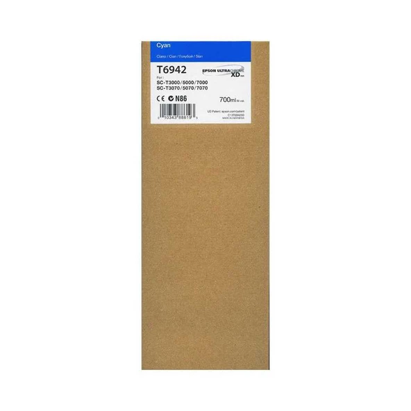 Epson T6942-C13T694200 Mavi Orijinal Kartuş ürün görseli 1