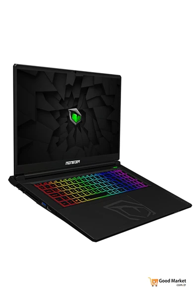 Monster Tulpar T7 V26.2.1 Intel Core i7 13620H 16GB RAM 1TB SSD RTX 5060 8GB 17.3” FHD 144Hz Gaming Laptop Notebook ürün görseli 1