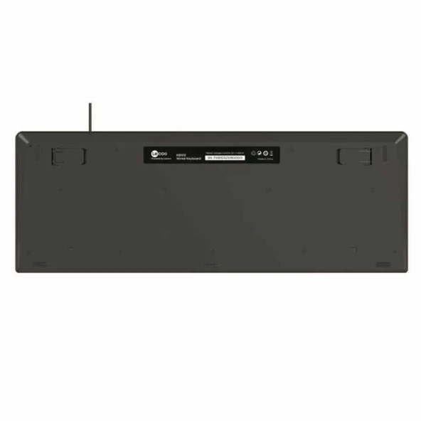Lecoo KB103 Siyah Kablolu Q Klavye - Resim 5