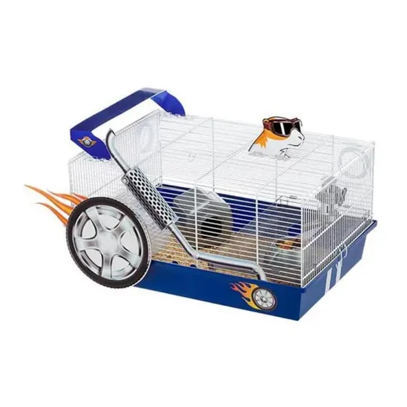 Ferplast Dragster Hamster Kafesi Yarış Arabası Temalı ürün görseli 1