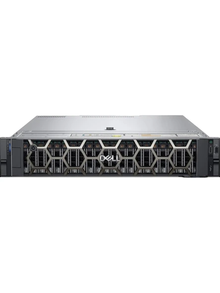 Dell Poweredge R760XS Spl2 Sılver 4510-32GB Ddr5 RDIMM-480GB SSD-2X1100W Rack Sunucu ürün görseli 1