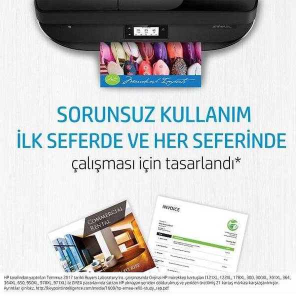 Hp 3YP17AE Renkli Orijinal Baskı Kafası - Resim 11
