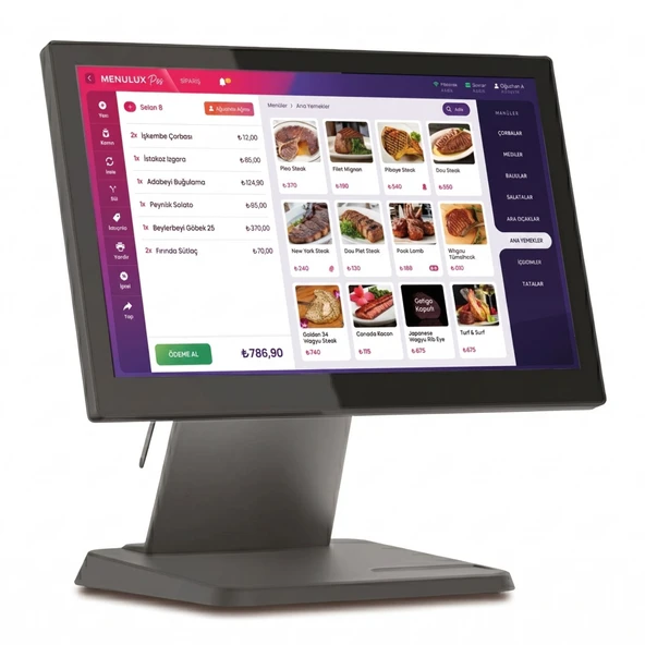 SPENTA SP-185I İ5 5.NESİL 8GB 128GB SSD 18,5" Multi Dokunmatik Wifi/Speaker Pos PC ürün görseli 1