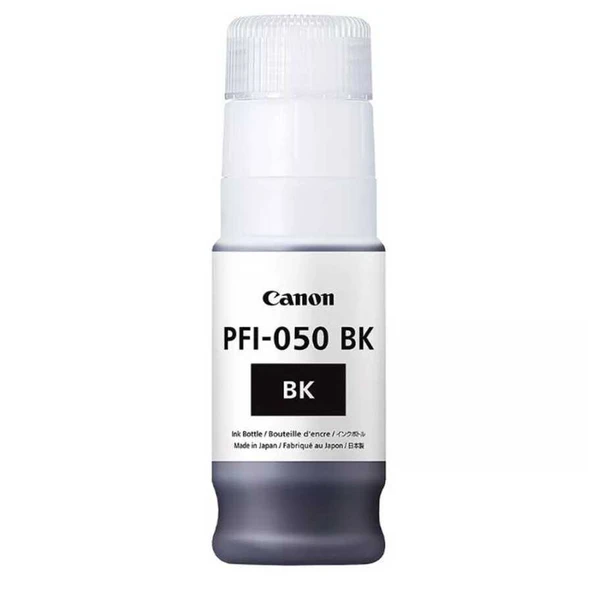 Canon PFI-050 Siyah Orijinal Mürekkep ürün görseli 1