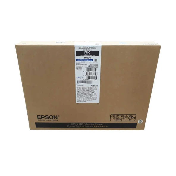 Epson C13T01D100 Siyah Yüksek Kapasiteli Orijinal Kartuş ürün görseli 1