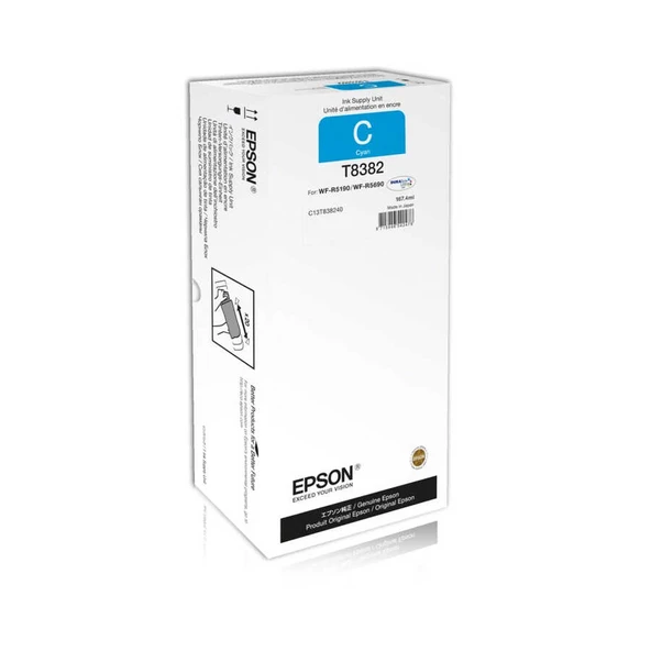 Epson T8382XL-C13T838240 Mavi Orijinal Kartuşu Yüksek Kapasiteli ürün görseli 1