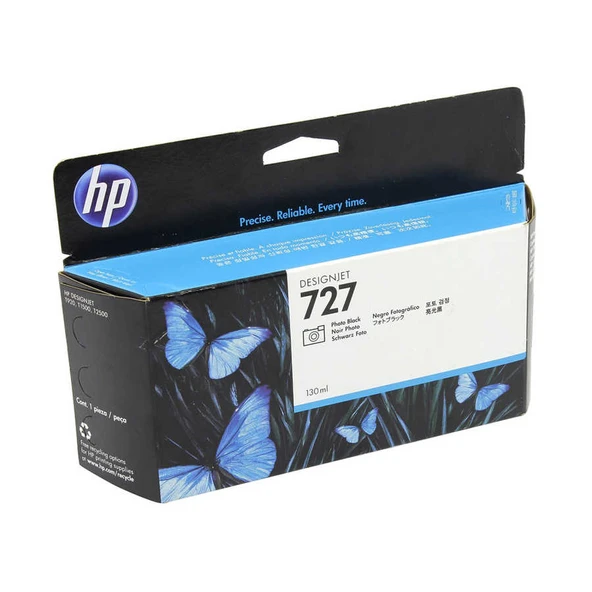 Hp 727-B3P23A Foto Siyah Yüksek Kapasiteli Orijinal Kartuş ürün görseli 1