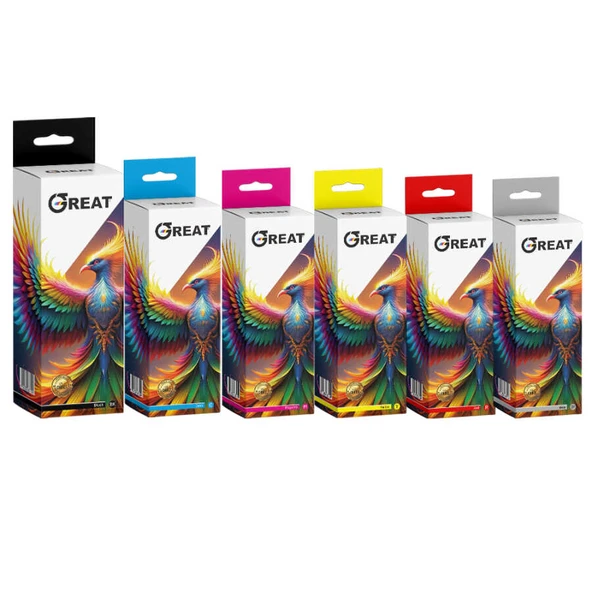 Canon GI-43-4698C001 Muadil Mürekkep Set ürün görseli 1