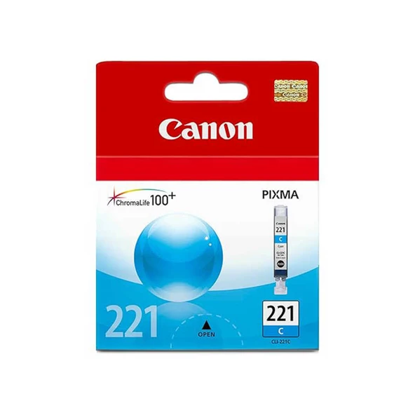 Canon CLI-221 Mavi Orijinal Kartuş ürün görseli 1
