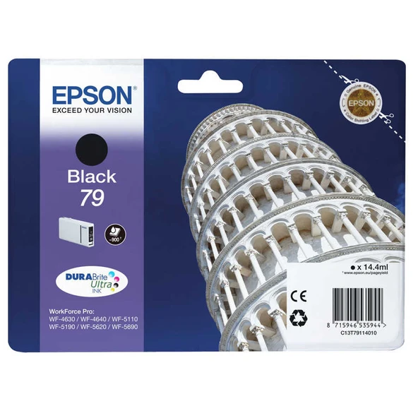 Epson 79-T7911-C13T79114010 Siyah Orijinal Kartuş ürün görseli 1