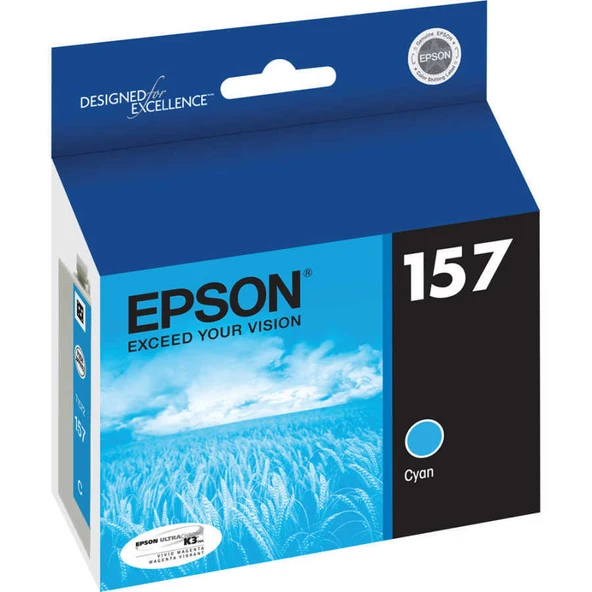 Epson T1572-C13T15724010 Mavi Orijinal Kartuş ürün görseli 1
