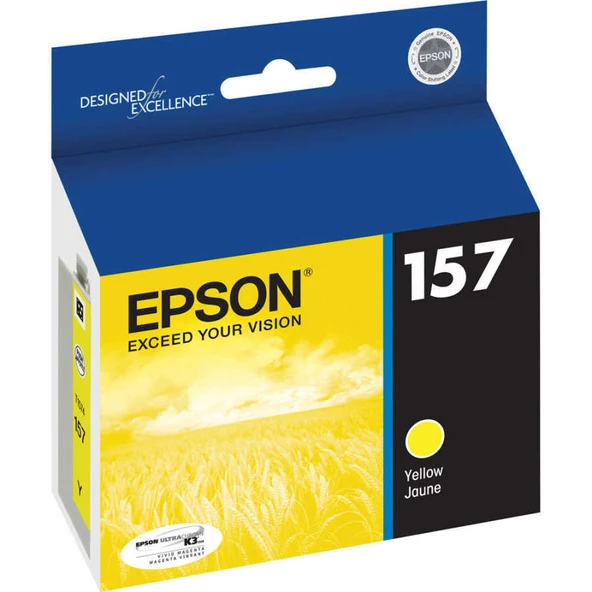 Epson T1574-C13T15744010 Sarı Orijinal Kartuş ürün görseli 1