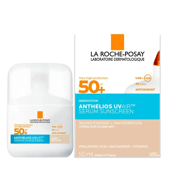 La Roche Posay Anthelios UV Air Serum Solaire SPF50+ Renkli Yüz Güneş Serumu 50 ml ürün görseli 1